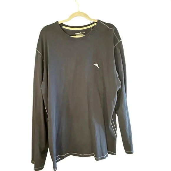 Tommy Bahama Pendleton Long Sleeve Pima Cotton Embroidery aloha Size XXL - Picture 2 of 4